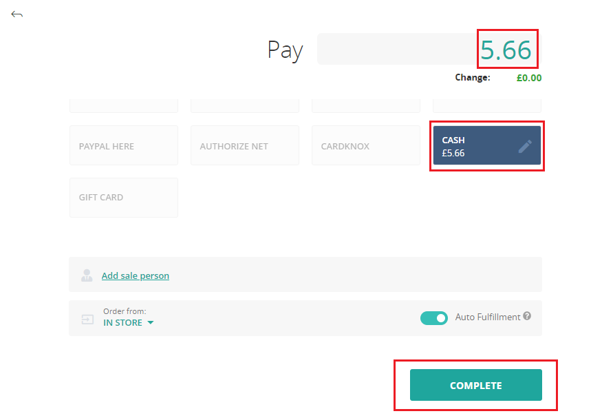 Layaway Sales - Partially Paid Order