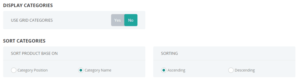 Filtering Products on ConnectPOS