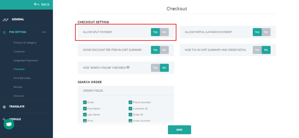 Choose Payment Methods