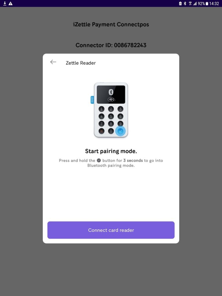 Install iZETTLE App For Android For ConnectPOS On PC