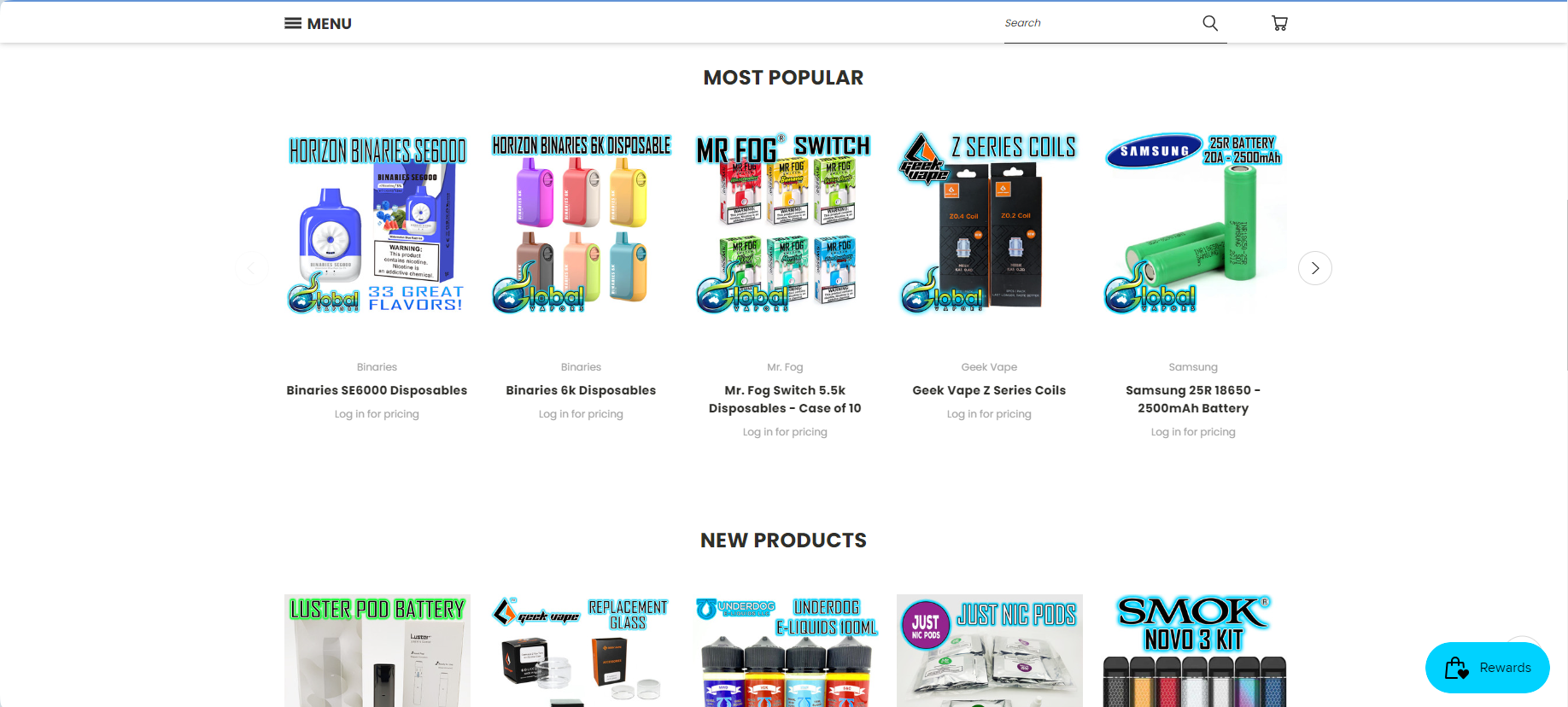 Global VaporsGlobal Vapors ConnectPOS