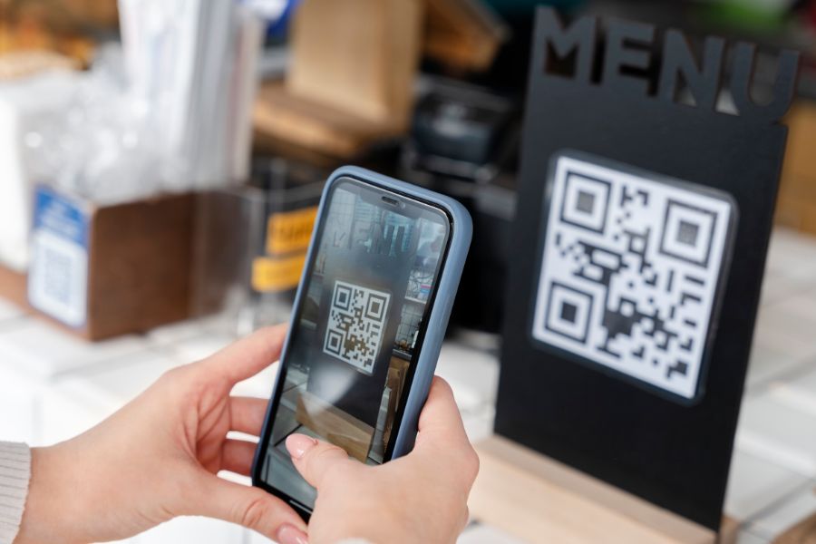 QR code ordering