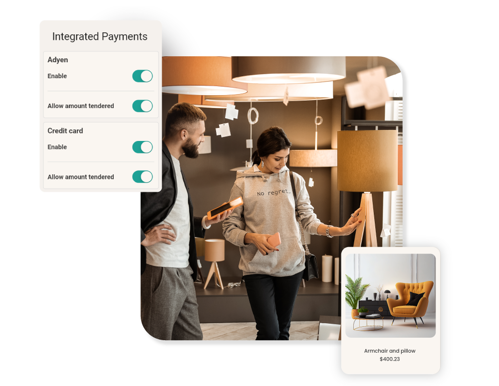Furniture store pos