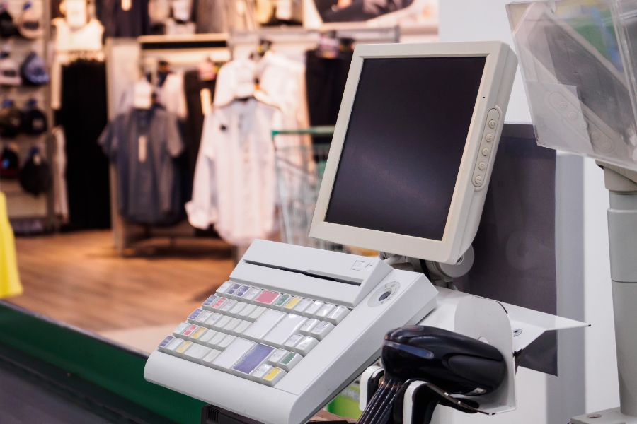 electronic point of sale system retail stores