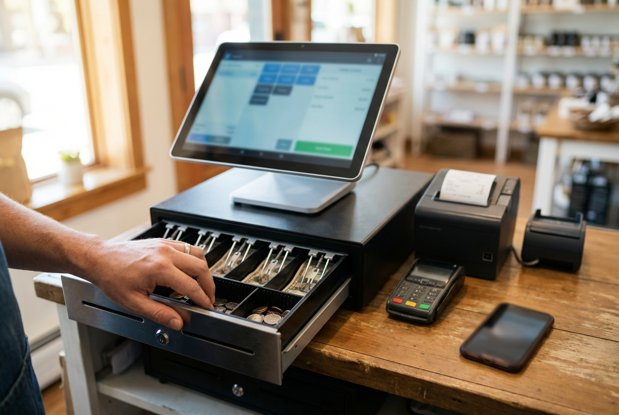 how to use a cash register
