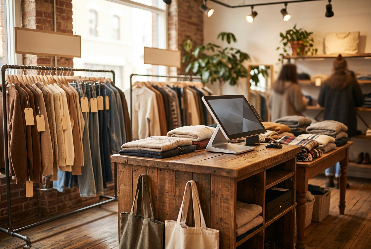 how to choose a thrift store pos