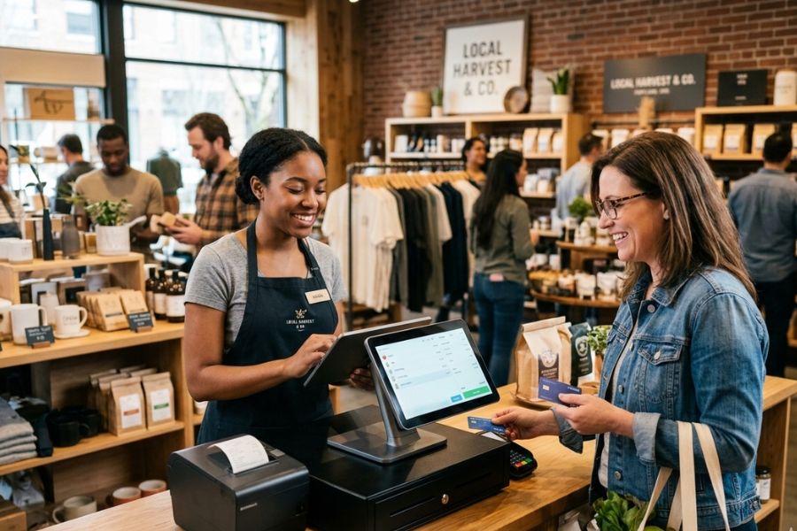 what is pos system in retail in USA
