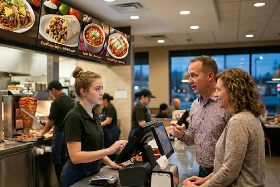 pos system for quick service restaurant