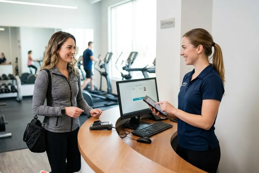 pos system for fitness center in usa