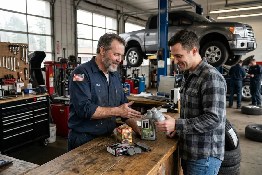 pos system for auto repair shop in usa