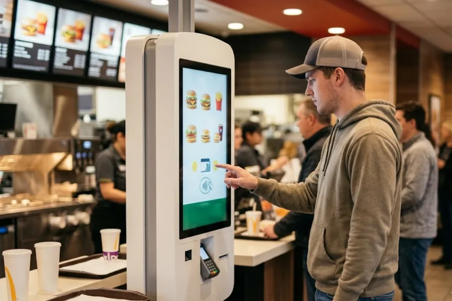 pos data integration for digital menu board